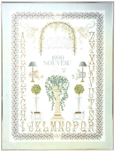 Quadro ricamare punto - da, a
