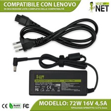 Alimentatore compatibile con Panasonic Toughbook CF-19 CF-29 16V 4,5A 72W