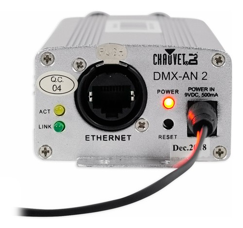 Chauvet dmx an2 - dj, interfaccia