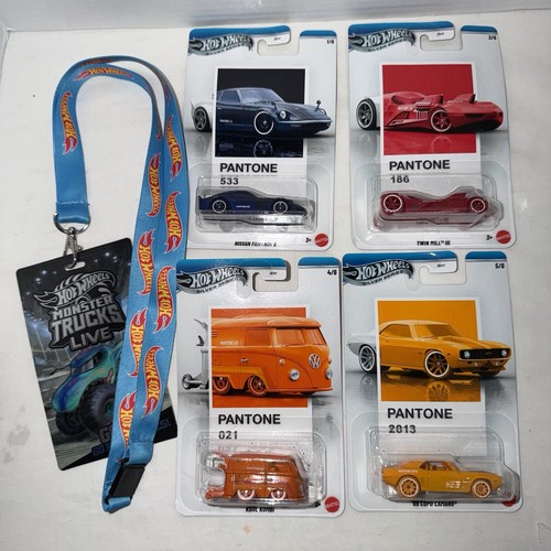 Hot wheels pantone - hot,