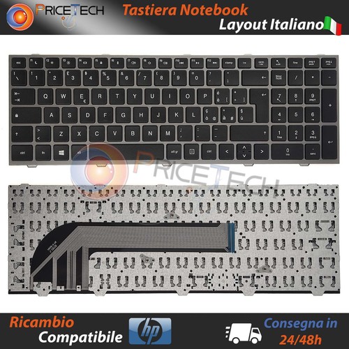 Tastiera italiana nera con - nera,