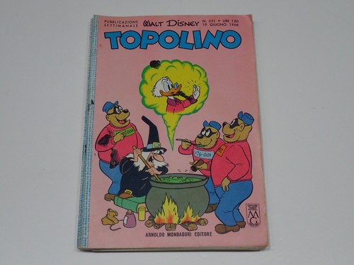 Topolino 551 del - topolino, walt