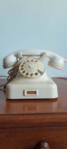 Telefono vintage disco - telefono,