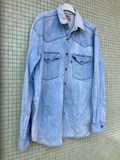 camicia jeans uomo levis M Orange Tab / Botton Up Denim Shirts