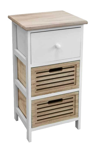 Cassettiera comodino slim - cassettiera,