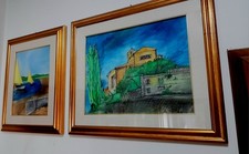 dipinti olio su tela Paesaggi