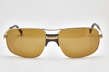 ? vintage occhiali da sole SAFILO 20/000 gp in metallo montatura oro 80s?Uomo