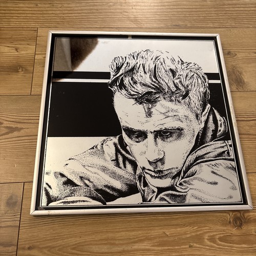 Vintage picture mirror - mirror, james