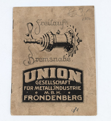 Antique union bicycle hub - antique,