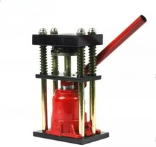 Pressatrice per tubi agricoli manuale cric idraulico pressa per tubi