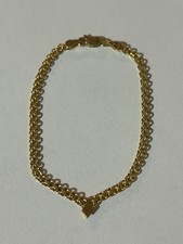 Bracciale maglia fantasia oro