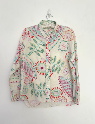 Zara camicia misto lino - , donna