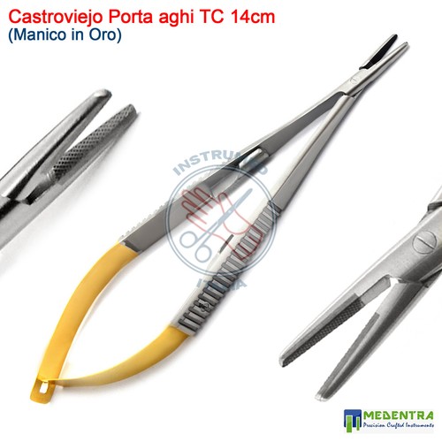 Castroviejo needle holder - castroviejo,