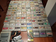 CONSOLE SUPER NINTENDO/FAMICOM SNES + 100 GAMES ORIGINALI!!100GIOCHI!!!