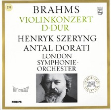 PHILIPS 838400 AY Hi-Fi Stereo BRAHMS Violin Concerto SZERYNG DORATI 1962 Rec.