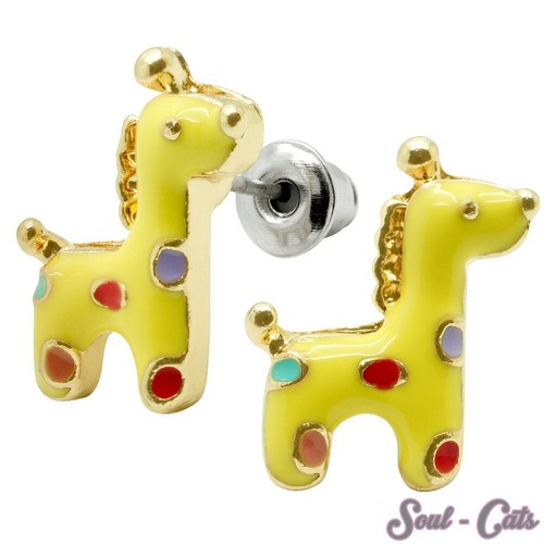 Paio orecchini giraffe - orecchini,