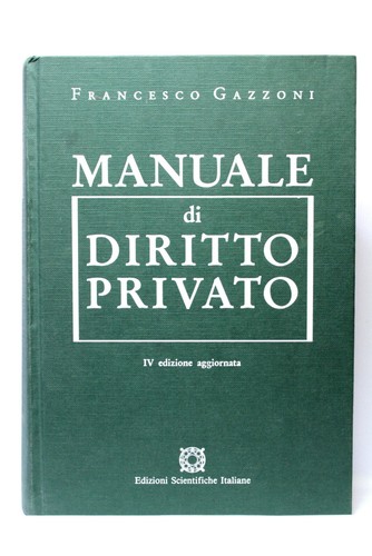Manuale diritto privato - manuale,