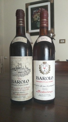 Bottiglie barolo schiavenza - bottiglie,