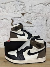 Sneakers Air Jordan 1 High 'Dark Mocha' Uomo Taglia 10 NUOVISSIME 555088-105