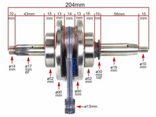 ALBERO MOTORE ATV 110 HB