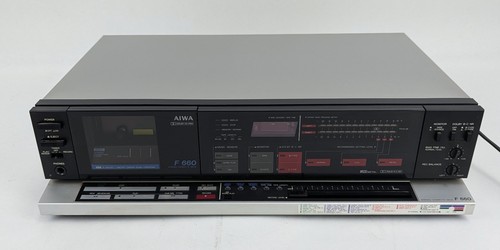 Aiwa f660 stereo cassette deck - f660,