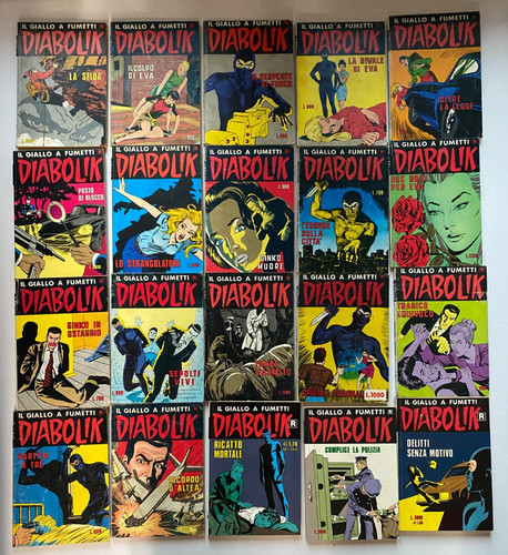 Lotto diabolik ristampa - lotto, 65