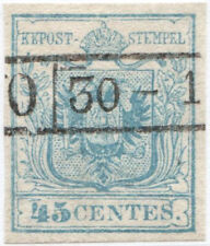 ANTICHI STATI ITALIANI - LOMBARDO VENETO (1850), #10a.