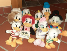 Rarissimo set peluche Disney Store Giappone DUCK FAMILY Paperone giroscopio Ducktales Huey