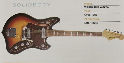 Circa 1967 welson jazz vedette - welson,