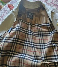 Impermeabile Burberrys' donna con fodera in lana staccabile COME NUOVO SCONTATO
