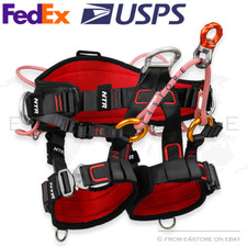 Sella Arrampicata Albero Arborista Mezza Corpo Imbracatura Ponte Girevole Protezione Caduta