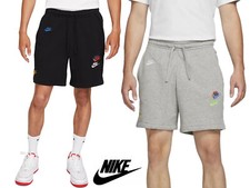 Pantaloncini uomo Nike Essentials French Terry cotone mezza felpa Futura grafica