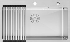 Lavello cucina vasca 75x45 - lavello, 1