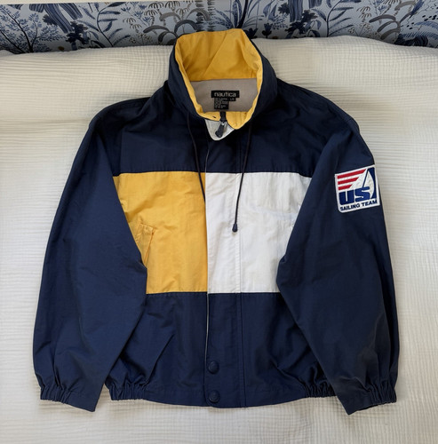 Giacca vento vintage nautica - giacca, a