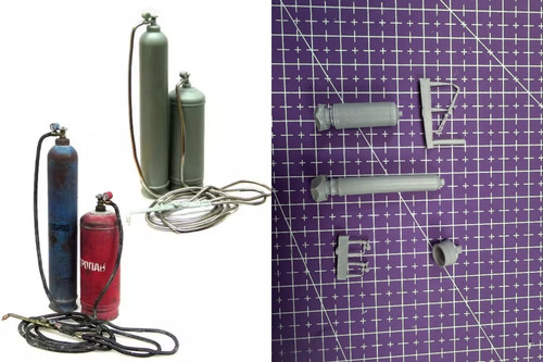 Set bombole gas torcia
