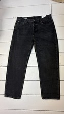 Jeans uomo dritto Zara nero