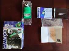 Original Nintendo Game Boy Camera VERDE BOXATA EUR Gig ITA ?? Gameboy 