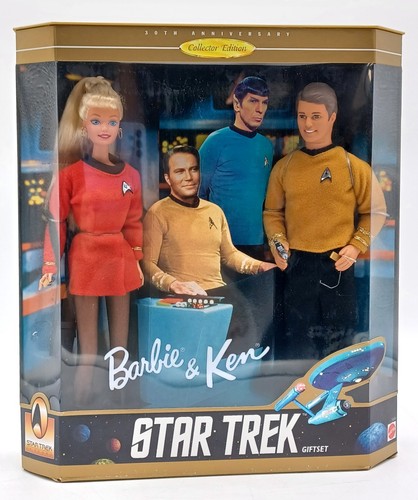 1996 star trek years barbie - 1996,