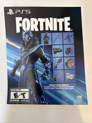Fortnite cobalt star bundle - cobalt,