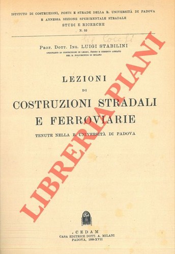 Stabilini luigi lezioni di - stabilini,