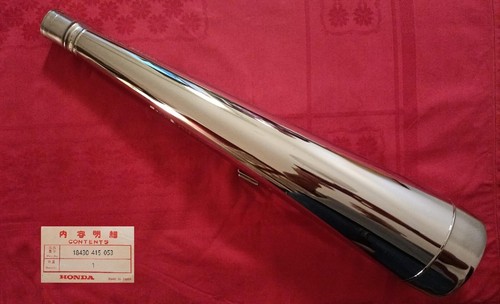 Honda marmitta sinistra - honda,