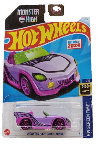Hot wheels monster high ghoul - monster,