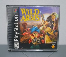 Wild Arms PS1 Usato PSX Playstation 1 NTSC USA RPG Completo Buono Stato Sony