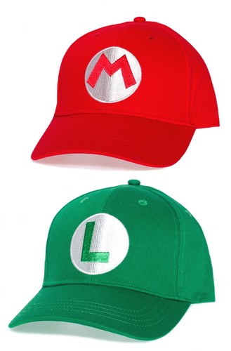 Cappello mario luigi cotone - luigi,