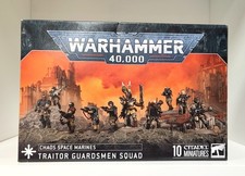 Warhammer 40000 Chaos Space Marines TRAITOR GUARDSMEN SQUAD single models
