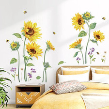Adesivi Murali Girasole Ape