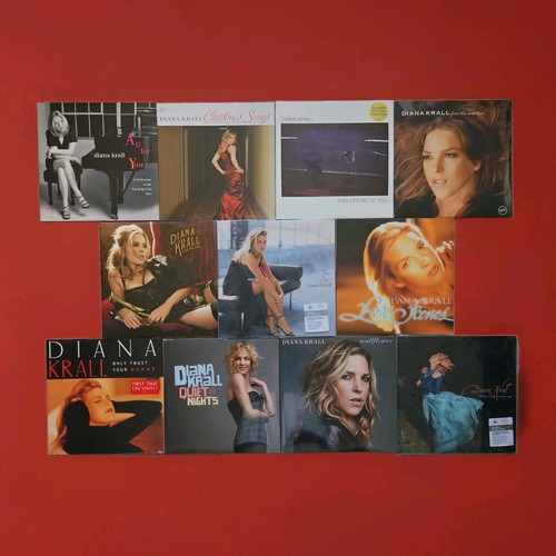 Lot diana krall records - 11,