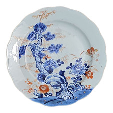 Piatto Antico Porcellana Imari