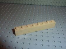LEGO Tan Brick 1 x 8 Ref 3008