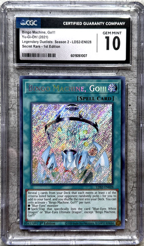 Yugioh card 1st - card, bingo